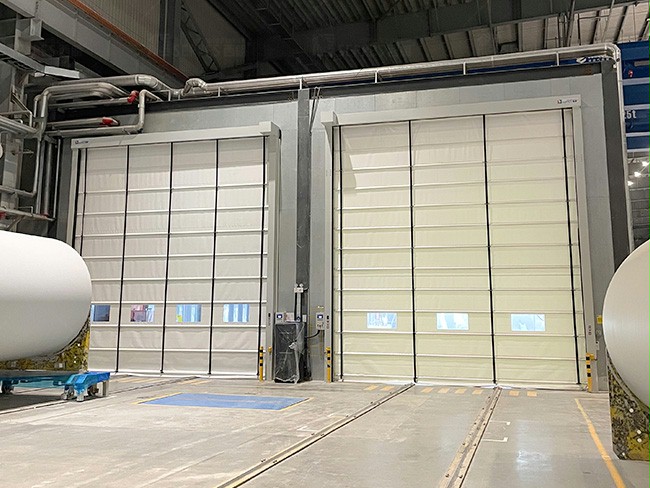 吉利汽车车间堆积快速门 吉利汽车车间堆积快速门