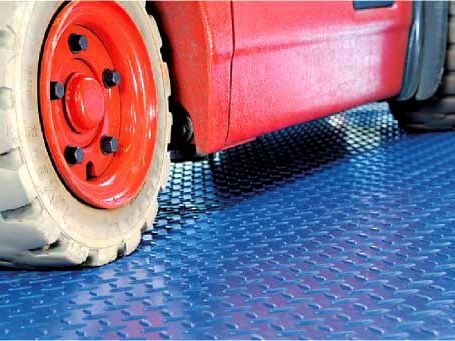 装卸货平台蓝色唇板 装卸货平台蓝色唇板