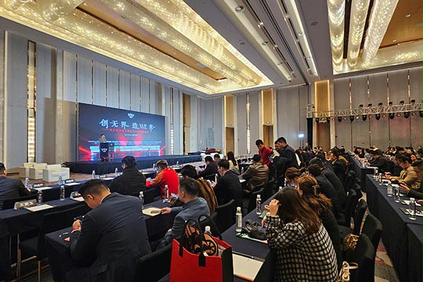 西朗门业董事长参加苏宝汇年度论坛 西朗门业董事长参加苏宝汇年度论坛