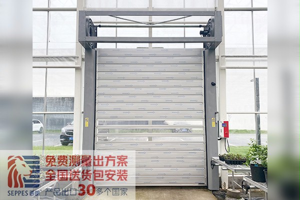 大棚温室快速门的应用 大棚温室快速门的应用